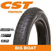 CST Tyre Big Boat 24 x 2.4 E-Bike Tyre E-Cargo Specific